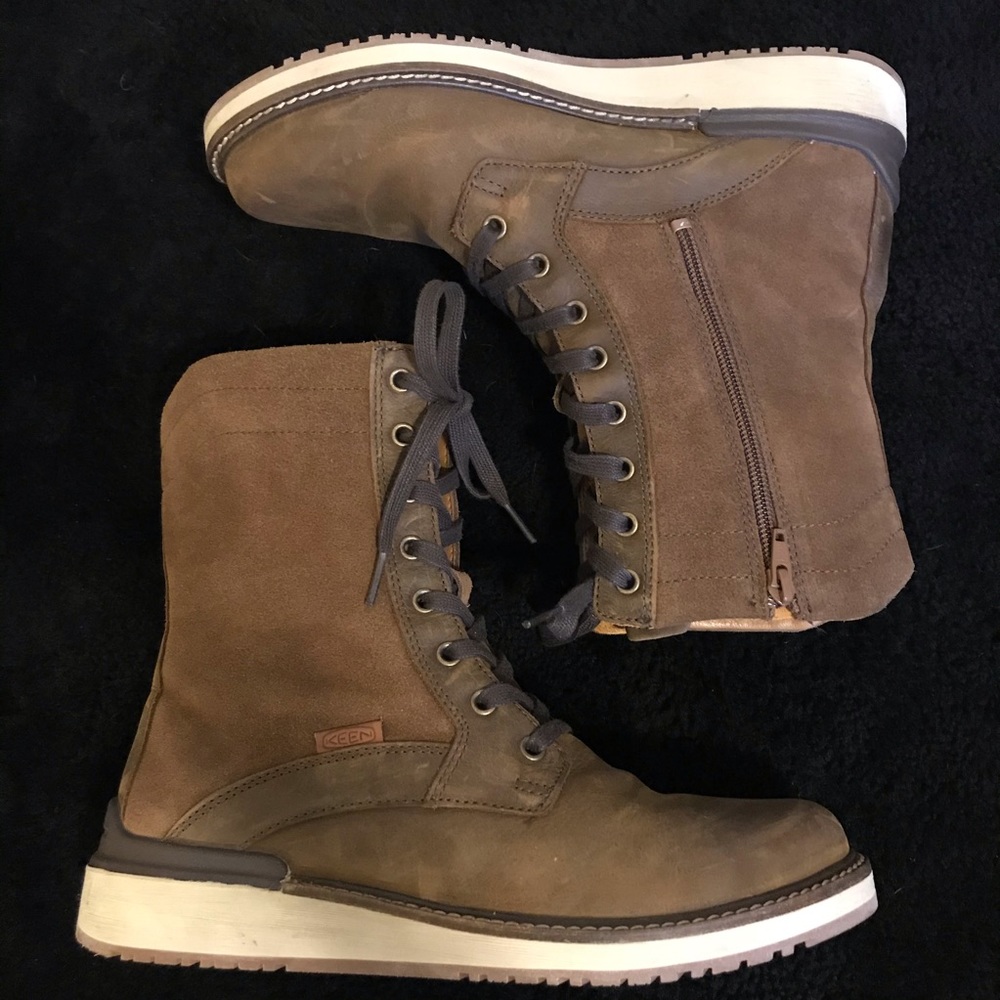 Keen Bailey Lace Boot, thermal, brown leather - Picture 2 of 9